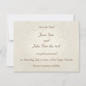 Gondolas Rett-the-Date Cards Einladung (Rückseite)