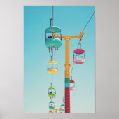 Gondolas Sky Gliders Santa Cruz Poster (Vorne)