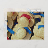 Gondolier hats, Venedig, Italien Postkarte (Vorne/Hinten)
