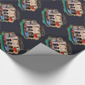 Gondolier in Cannaregio Geschenkpapier (Ecke)