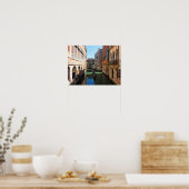 Gondolier in Venedig, Italien Poster (Küche)