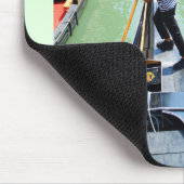 Gondolier in Venedig Mousepad (Ecke)