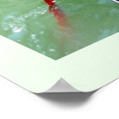 Gondolier in Venedig Poster (Ecke)