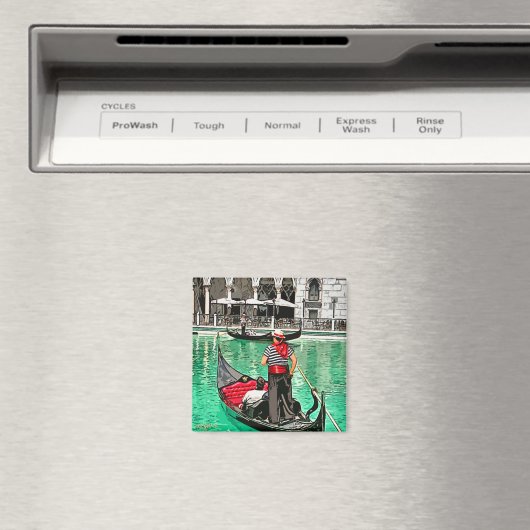 Gondolier Magnet (In Situ (Geschirrspüler))