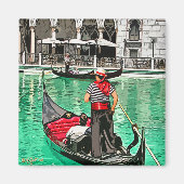 Gondolier Magnet (Vorne)