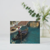 Gondolier Postkarte (Stehend Vorderseite)