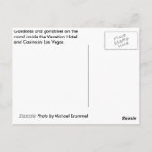 Gondolier Postkarte (Rückseite)