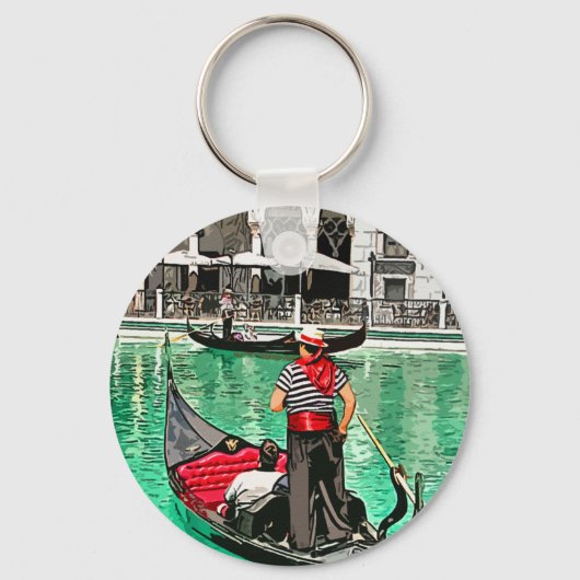 Gondolier Schlüsselanhänger (Vorderseite)