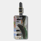 Gondolieri Italien Gepäckanhänger (Vorderseite vertikal)