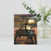 Gondolier's sonata postkarte (Stehend Vorderseite)