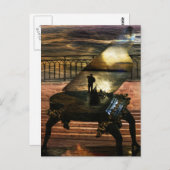 Gondolier's sonata postkarte (Vorne/Hinten)