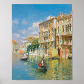 Gondoliers Venice, Rubens Santoro Poster (Vorne)