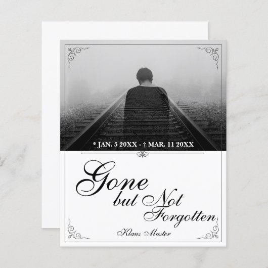 Gone, aber nicht vergessen - Classic (Vorne/Hinten)