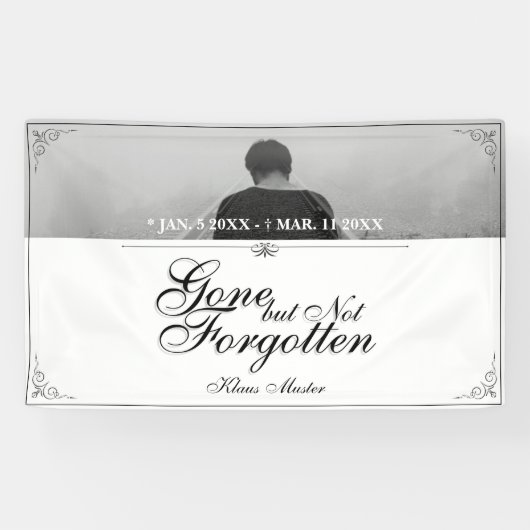 Gone, aber nicht vergessen - Classic Banner (Horizontal)