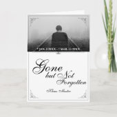 Gone, aber nicht vergessen - Classic Karte (Vorderseite)