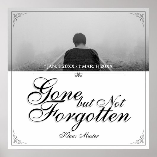 Gone, aber nicht vergessen - Classic Poster (Vorne)
