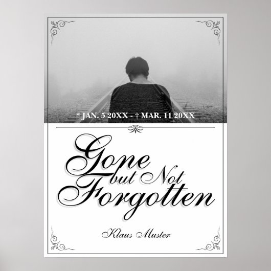 Gone, aber nicht vergessen - Classic Poster (Vorne)