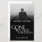 Gone, aber nicht vergessen - Dunkel (Vorne/Hinten)