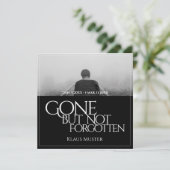 Gone, aber nicht vergessen - Dunkel (Stehend Vorderseite)
