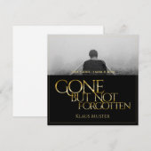Gone, aber nicht vergessen - Dunkles Gold (Vorne/Hinten)