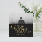 Gone, aber nicht vergessen - Dunkles Gold (Stehend Vorderseite)