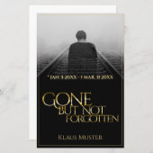 Gone, aber nicht vergessen - Dunkles Gold (Vorne/Hinten)