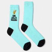 Gone Absolute Bonkers Meme Socken (Rechts)