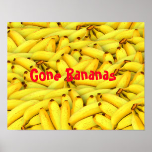 Gone Bananen Poster