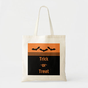 Gone Batty Halloween Bag, Orange Tragetasche