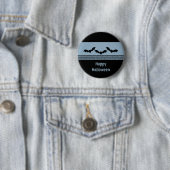 Gone Batty Halloween Button, Light Blue Button (Beispiel)
