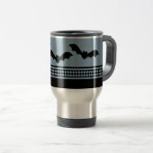 Gone Batty Halloween Tasse, Light Blue Reisebecher (VorderseiteRechts)