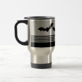 Gone Batty Halloween Tasse, Light Grau Reisebecher (Links)