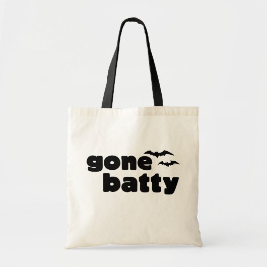 Gone Batty Tragetasche (Vorne)