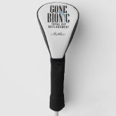 Gone Bionic Angesagt Replacement Celebration Golf Headcover (Vorderseite)