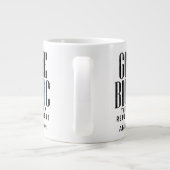 Gone Bionic Angesagt Replacement Celebration Jumbo-Tasse (Rückseite)