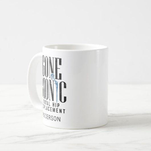 Gone Bionic Angesagt Replacement Celebration Kaffeetasse (Vorderseite Links)