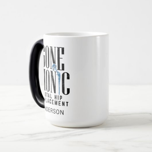 Gone Bionic Angesagt Replacement Celebration Verwandlungstasse (Vorderseite Links)