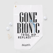 Gone Bionic Angesagt Replacement Post Operation Golfhandtuch (Insitu)