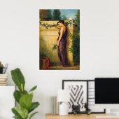 Gone, But Not Forgotten by John William Waterhouse Poster (Heimbüro)