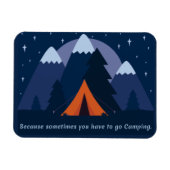 Gone Camping Magnet (Horizontal)