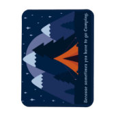 Gone Camping Magnet (Vertikal)