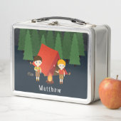 Gone Camping Metall Lunch Box (Beispiel)