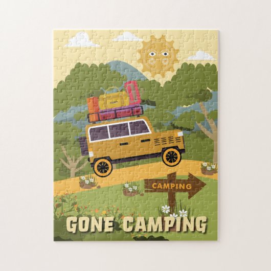 Gone Camping Puzzle (Vertikal)