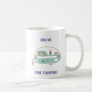 Gone Camping RV Trailer Camper Coffee Cups Mugs Kaffeetasse