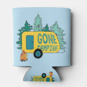 Gone Camping Summer Camp Clipart Happy Trails Camp Dosenkühler (Rückseite)