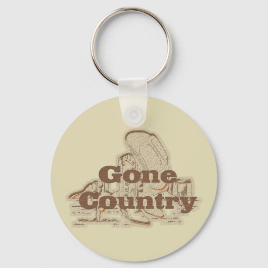 Gone Country.. Schlüsselanhänger (Vorderseite)
