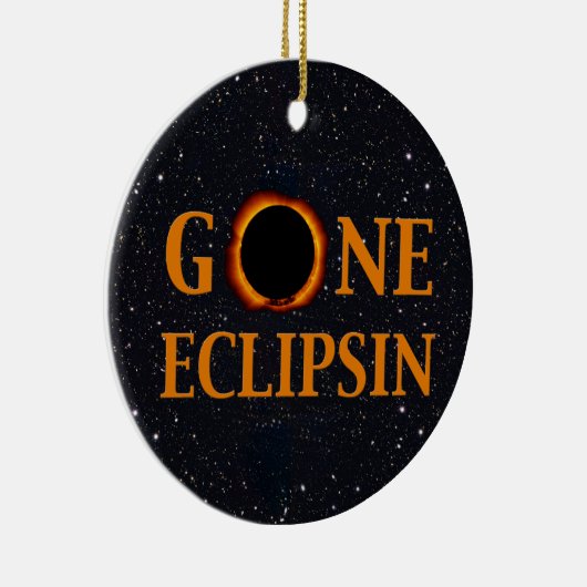 GONE ECLIPSIN Solar Eclipse Keramikornament (Rechts)
