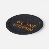 GONE ECLIPSIN Solar Eclipse Pappteller (Schrägansicht)