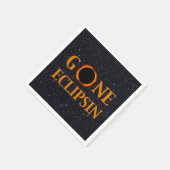 GONE ECLIPSIN Solar Eclipse Serviette (Ecke)