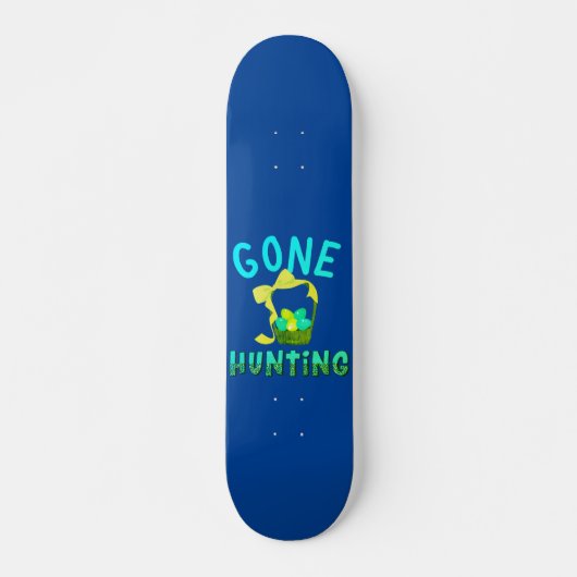 GONE EGGHUNUNING Ostereigeschenk Skateboard (Vorne)